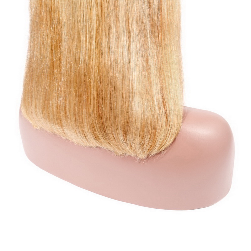 Black Root Ombre 1B/27 Straight BOB Lace Front Wig - 图片 7